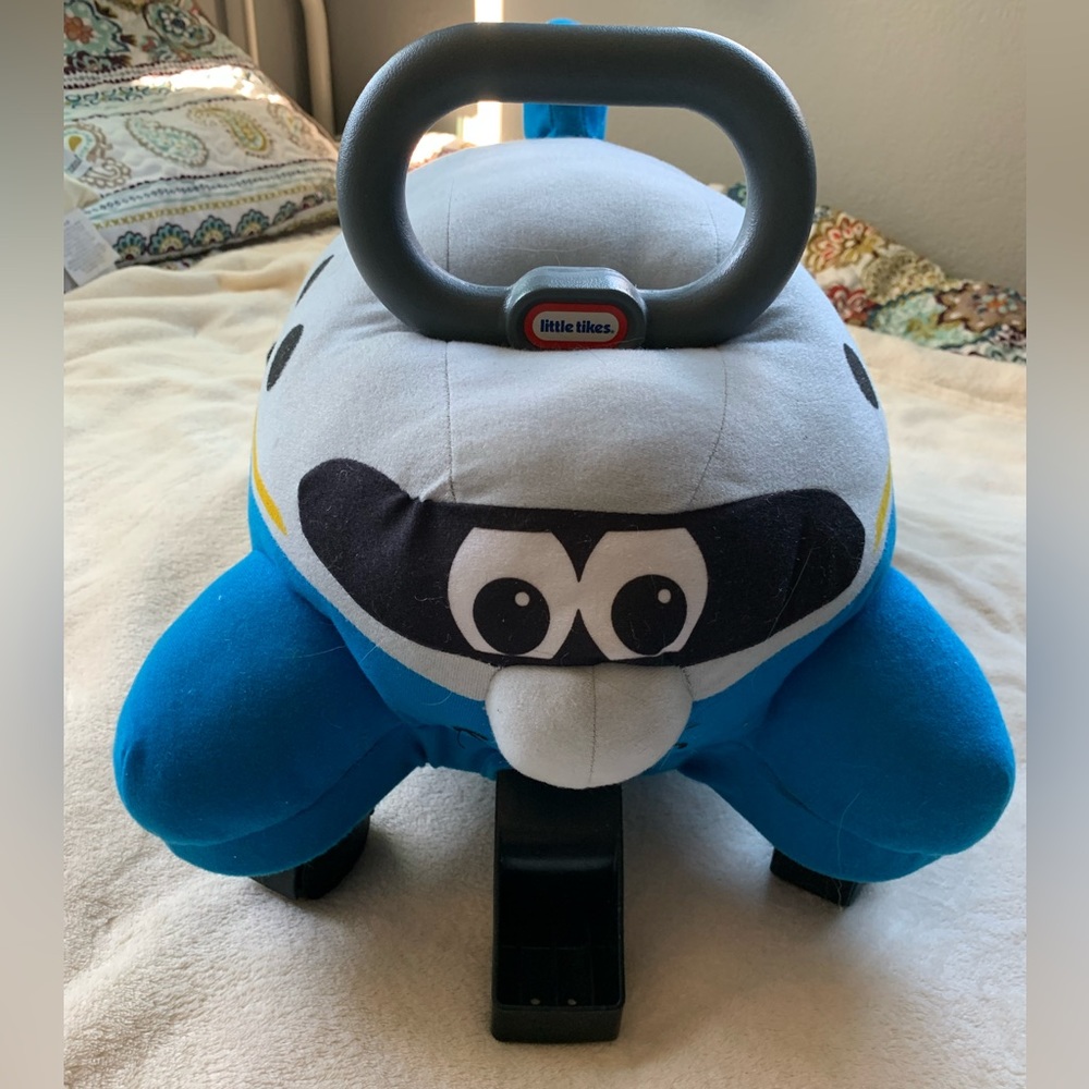 Little tikes ride on airplane scooter get on and take off!